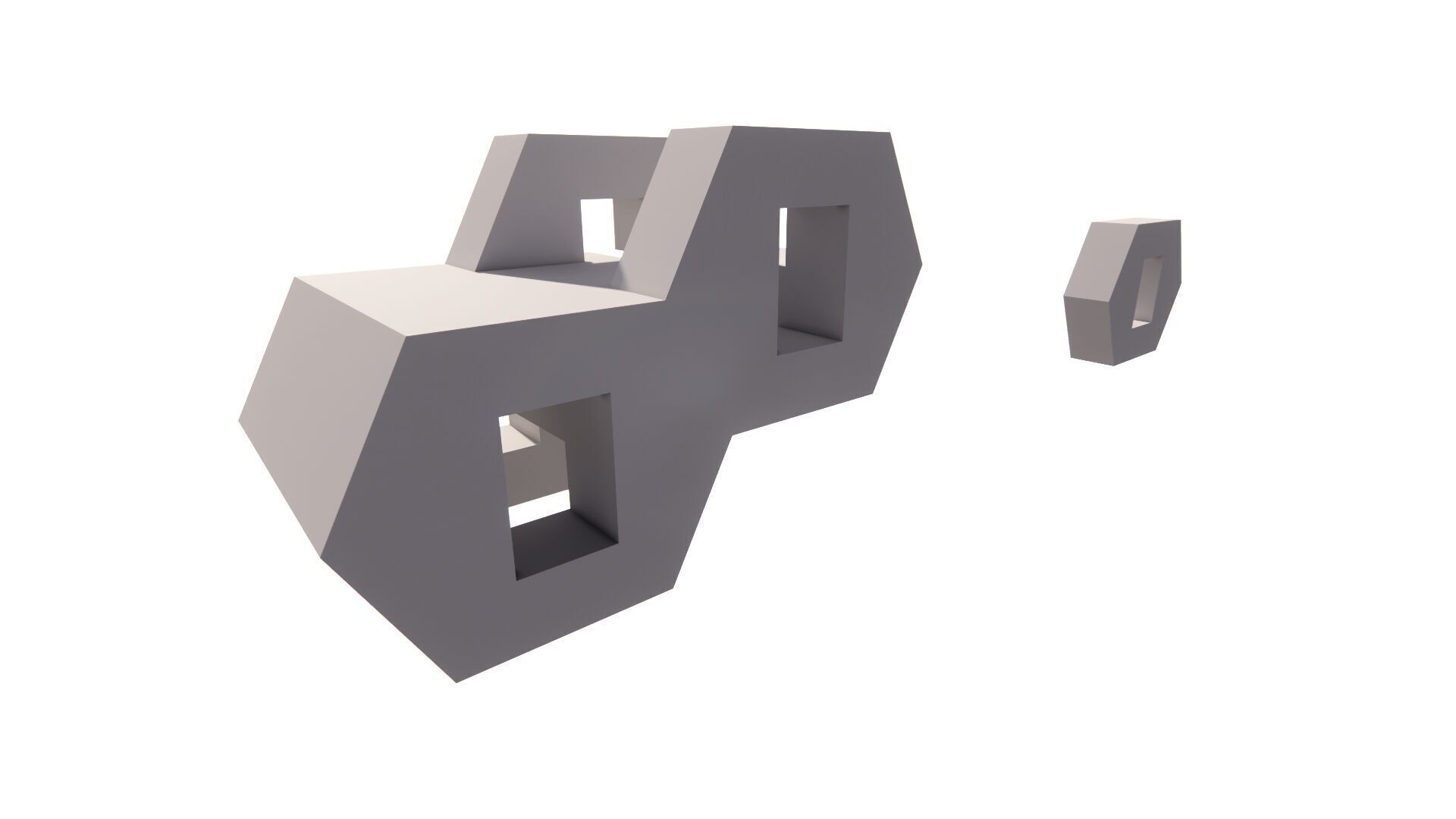 Special 3D algorithmic designs and forms 3D print model_18