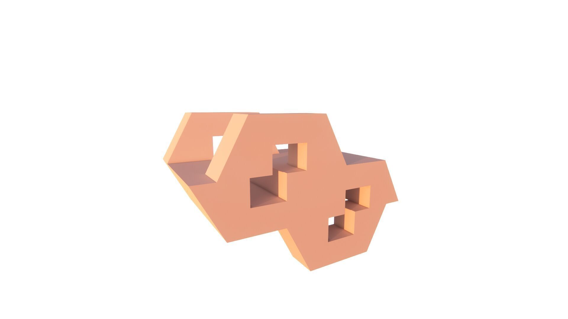 Special 3D algorithmic designs and forms 3D print model_10