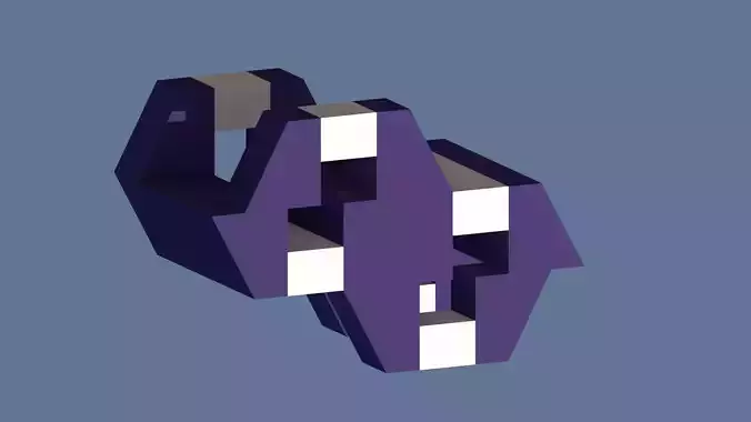 Special 3D algorithmic designs and forms 3D print model