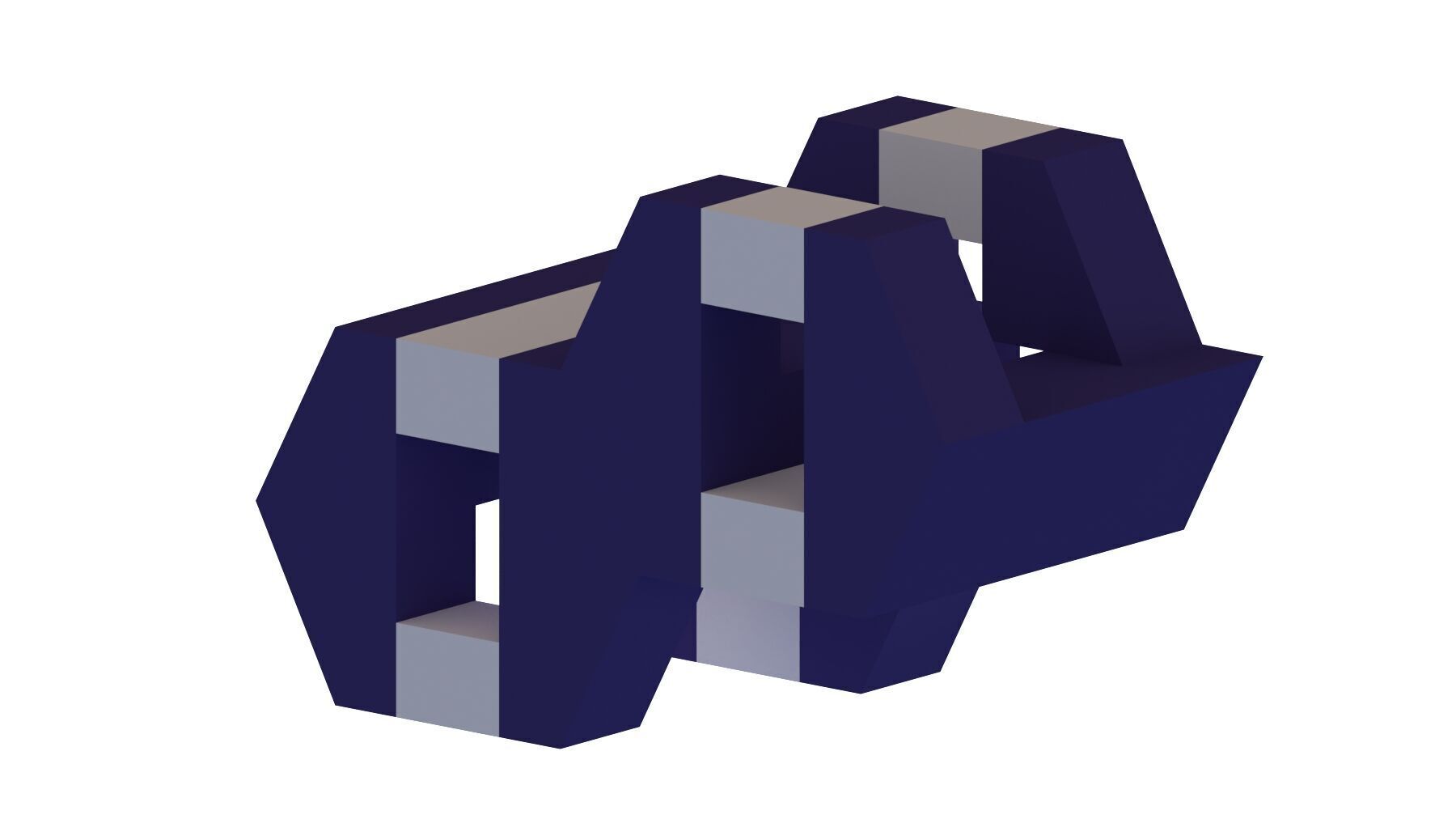 Special 3D algorithmic designs and forms 3D print model_2