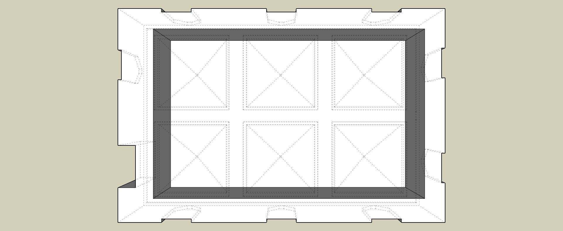 Numbered Cube - Game Cube 3D print model_6