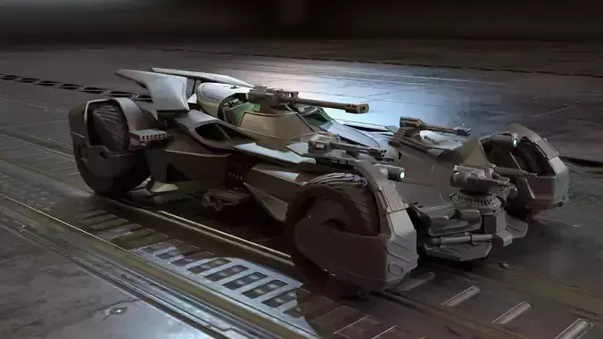 justice league batmobile