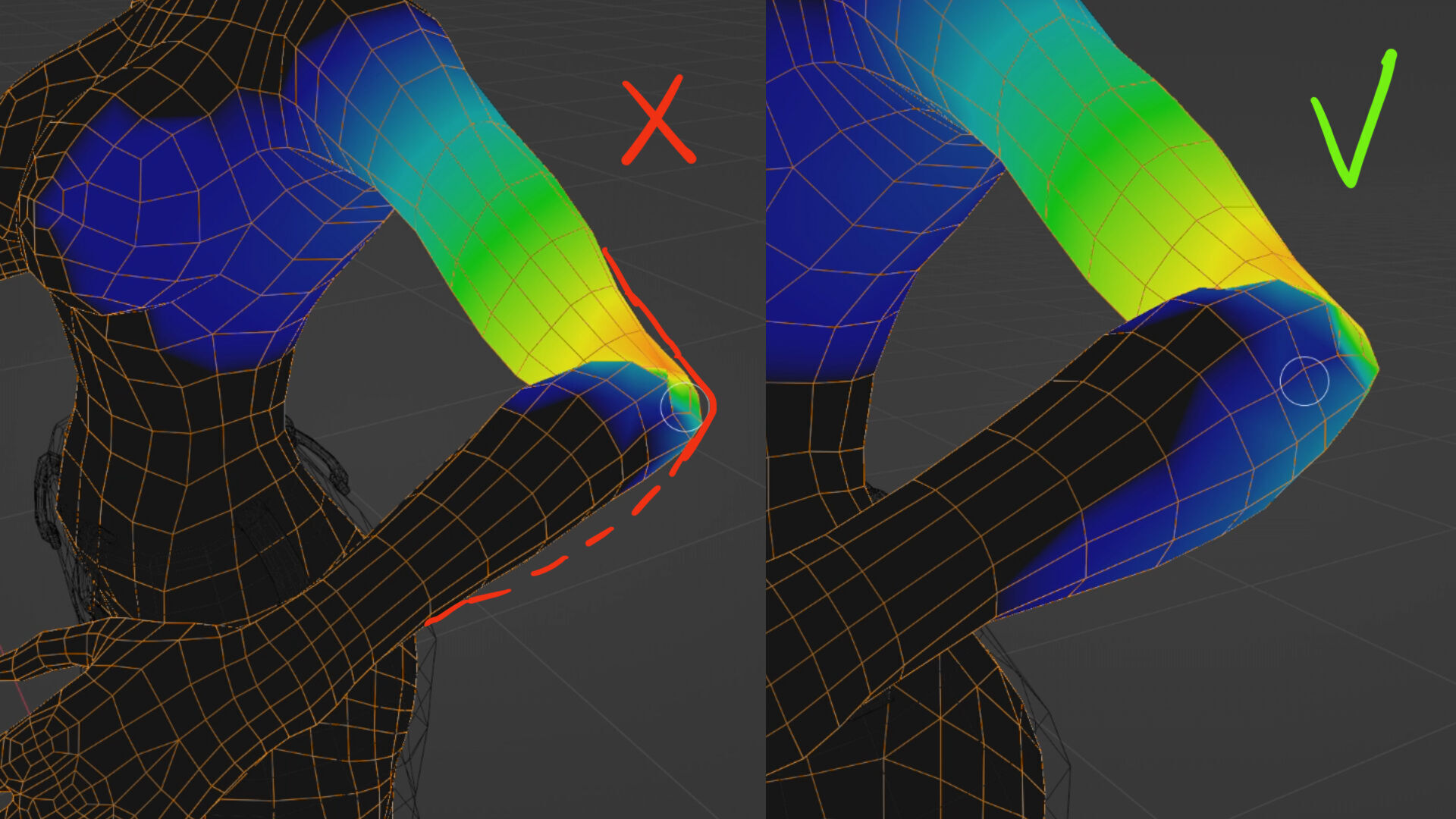 Fox girl Low-poly 3D model_17