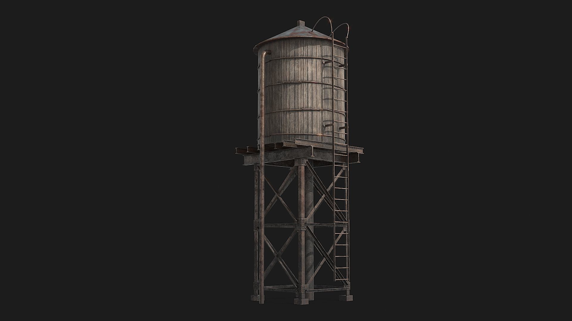 Vintage Water Tower Collection _23