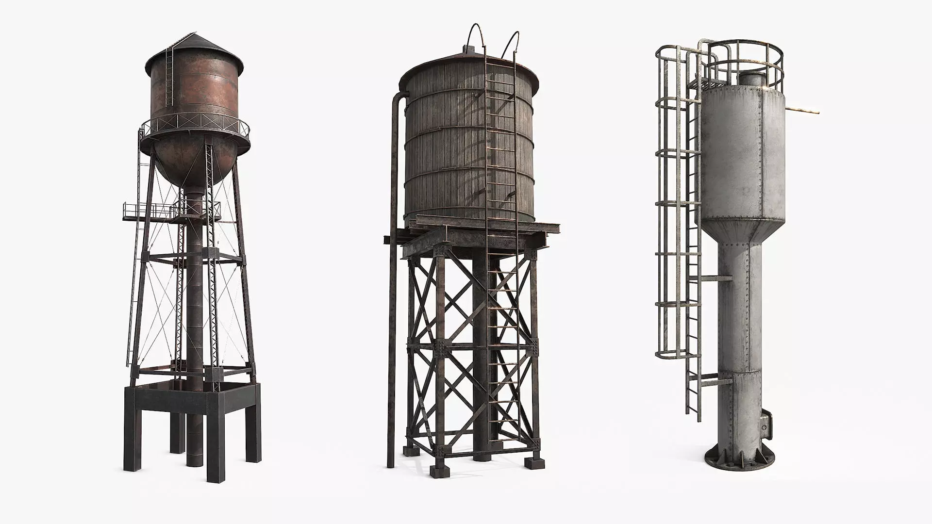 Vintage Water Tower Collection _0