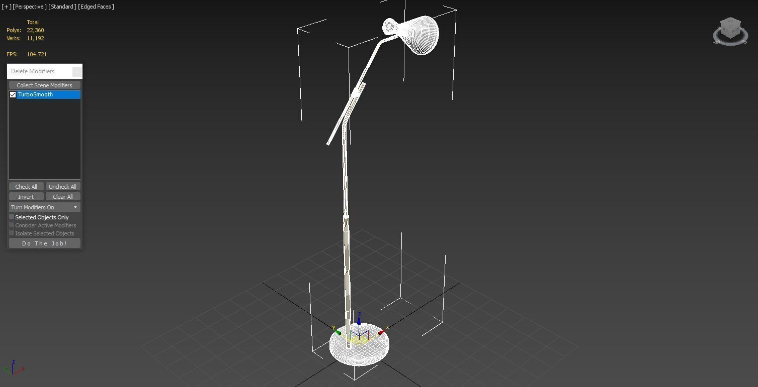 Pacific Coast Windsor Floor Lamp 3D model_10