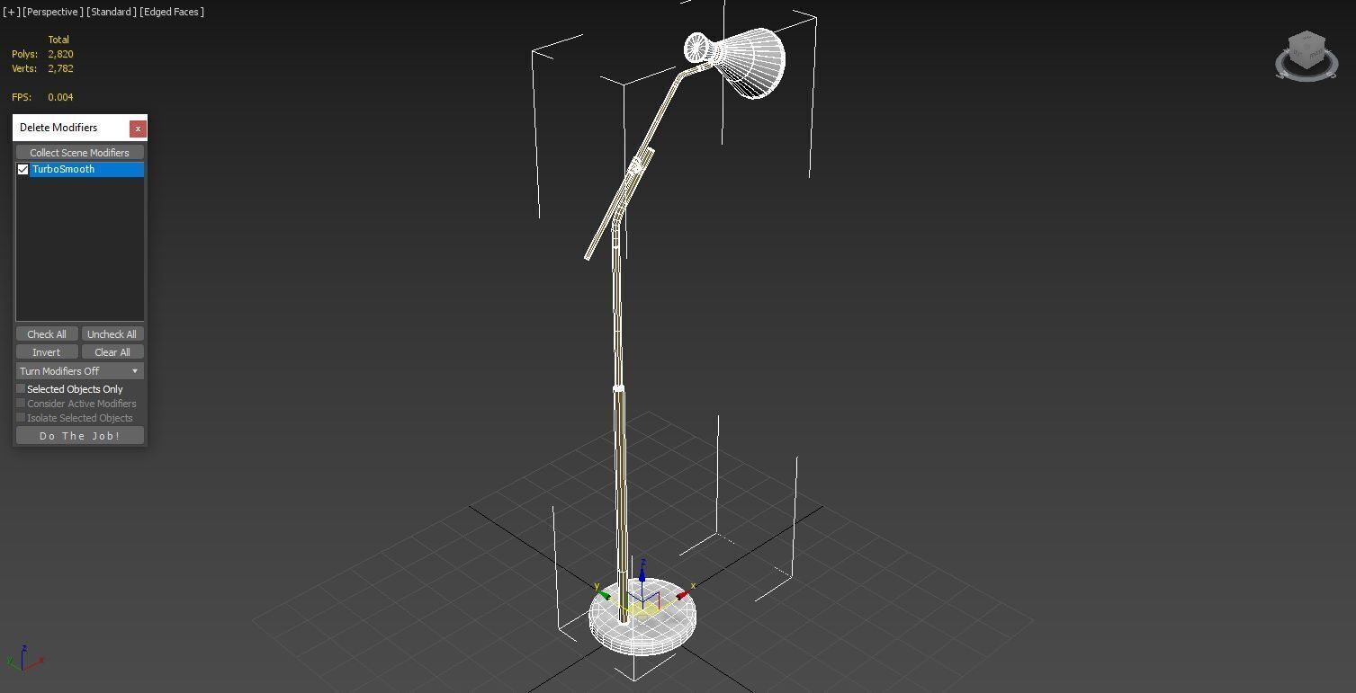 Pacific Coast Windsor Floor Lamp 3D model_9