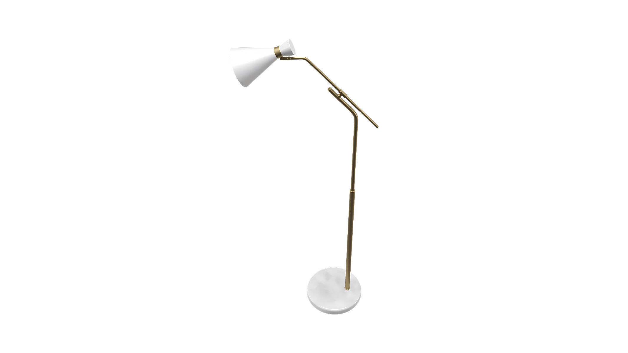 Pacific Coast Windsor Floor Lamp 3D model_5