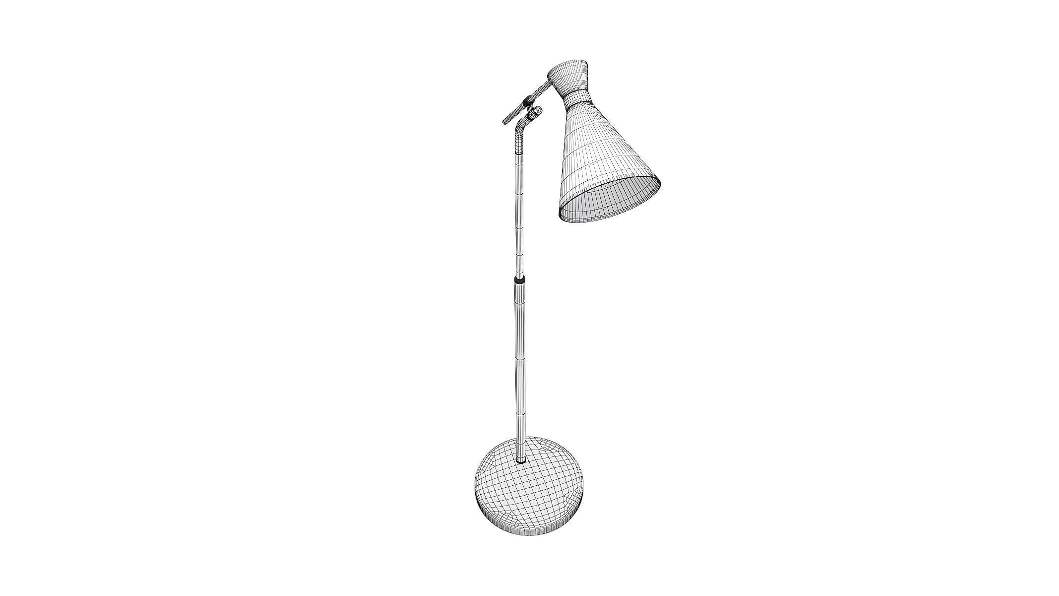 Pacific Coast Windsor Floor Lamp 3D model_13