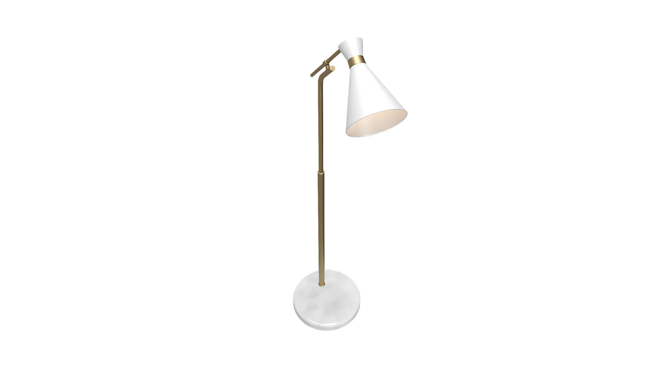 Pacific Coast Windsor Floor Lamp 3D model_7