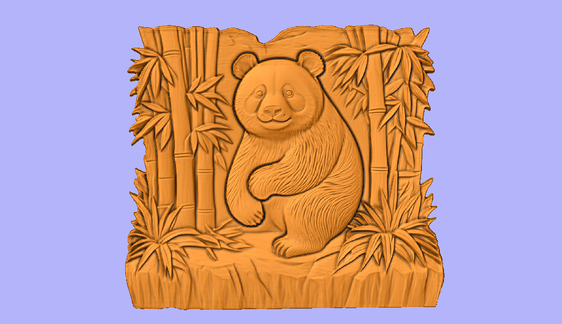 URSO PANDA 3 3D model_1