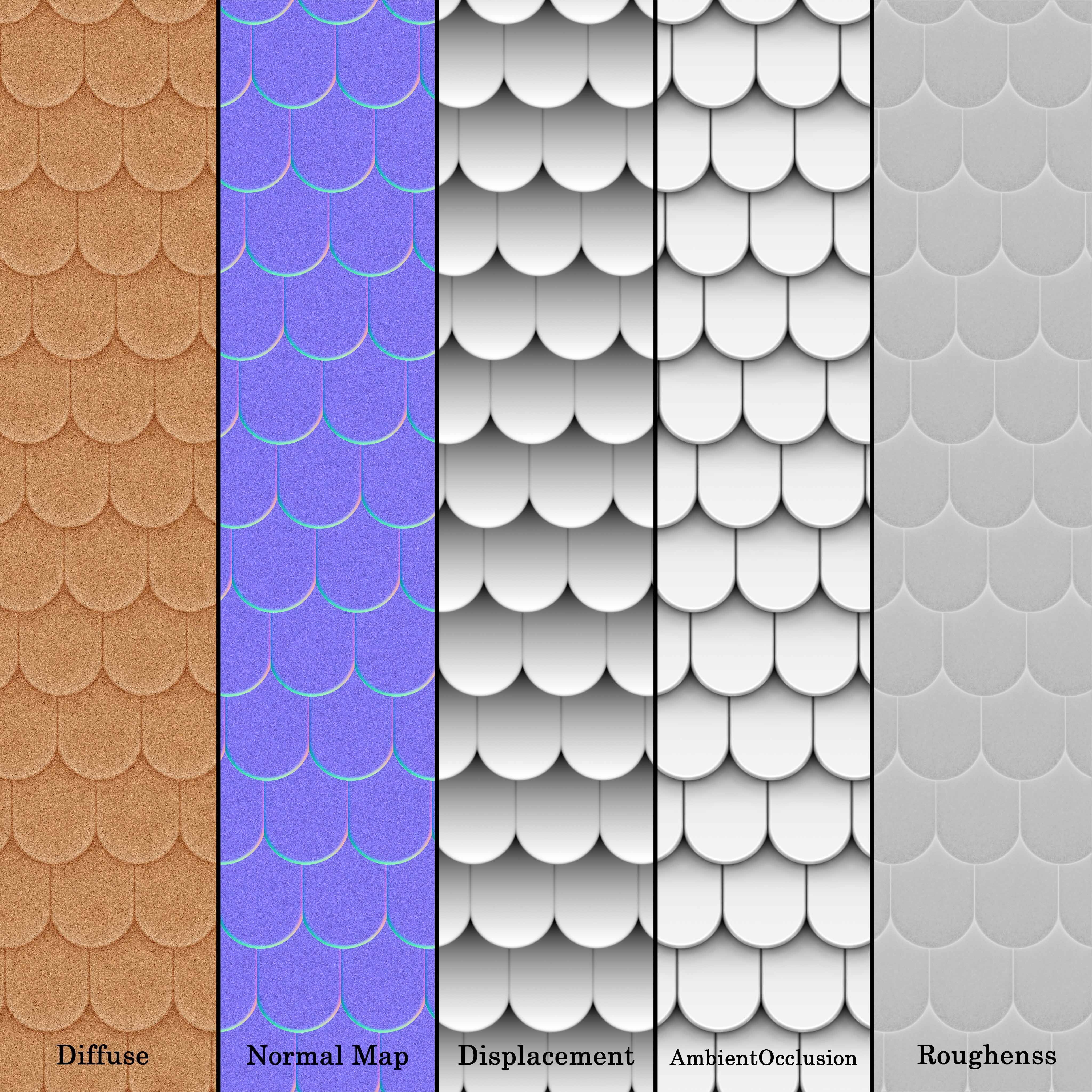 Saga Round Tile 01 - Seamless Texture_5