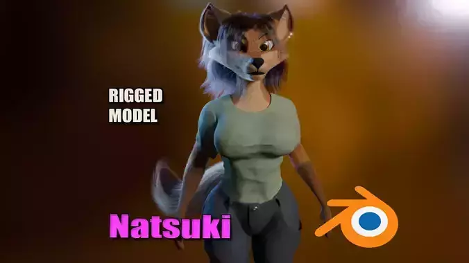 Natsuki Anthro Fox