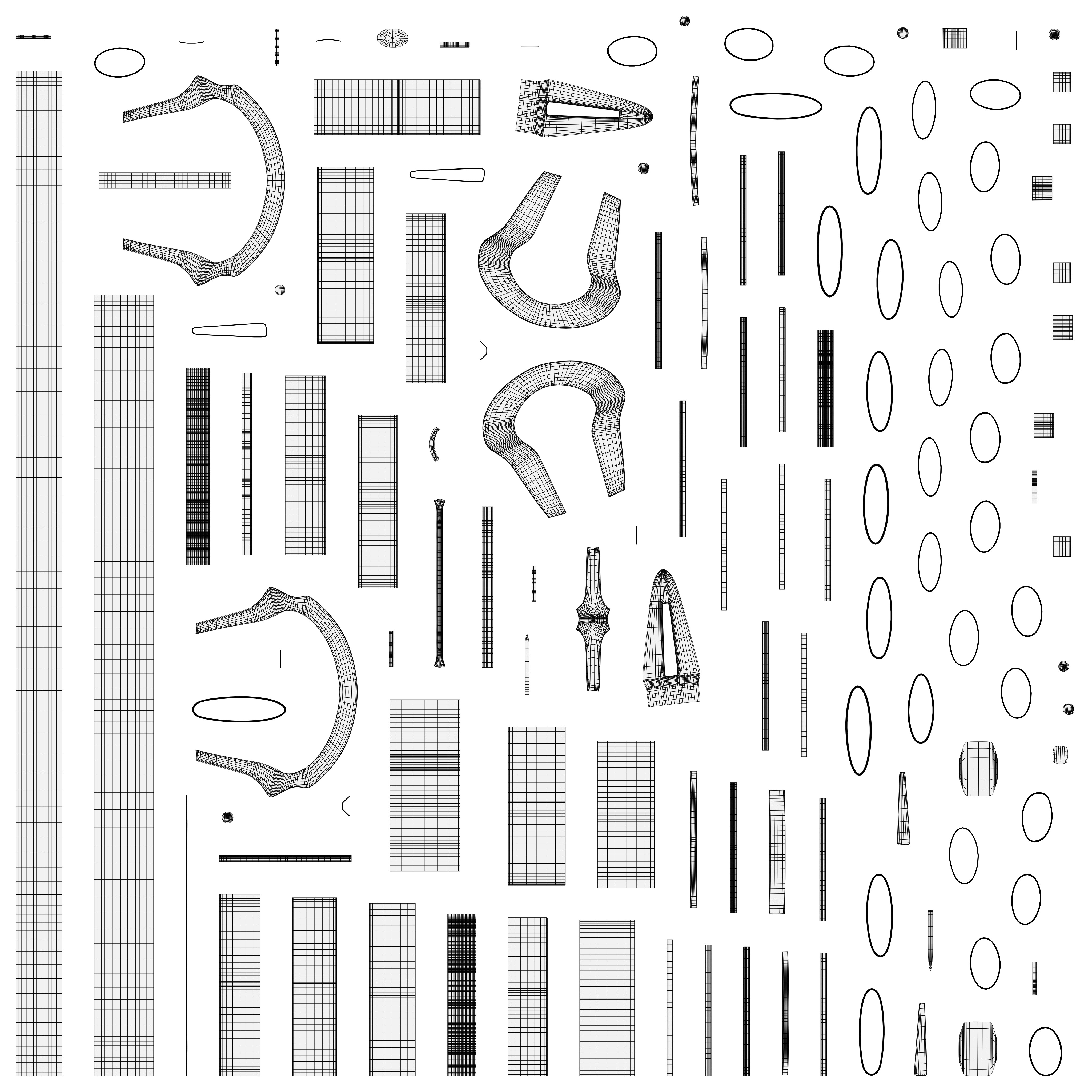 Realistic Tomahawk High-Detail Historical Design for Renders 3D model_19