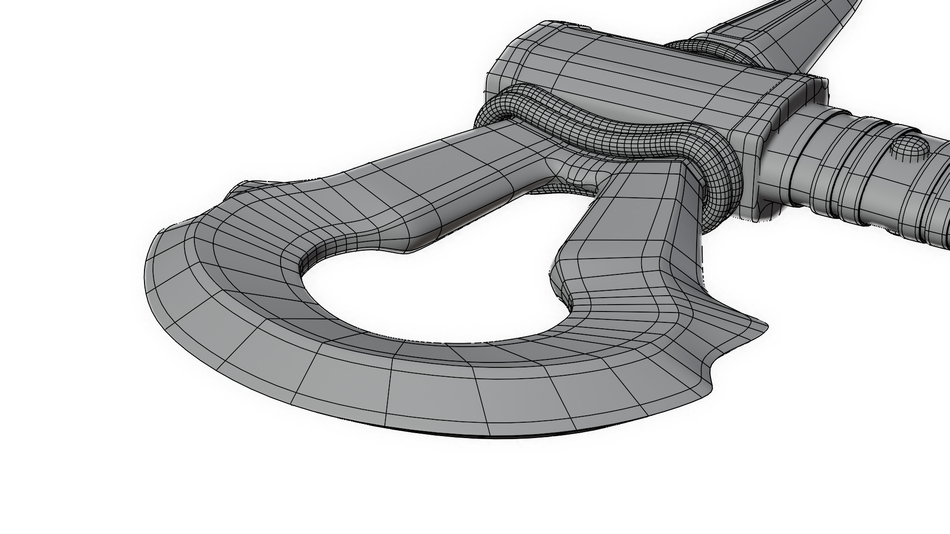 Realistic Tomahawk High-Detail Historical Design for Renders 3D model_9