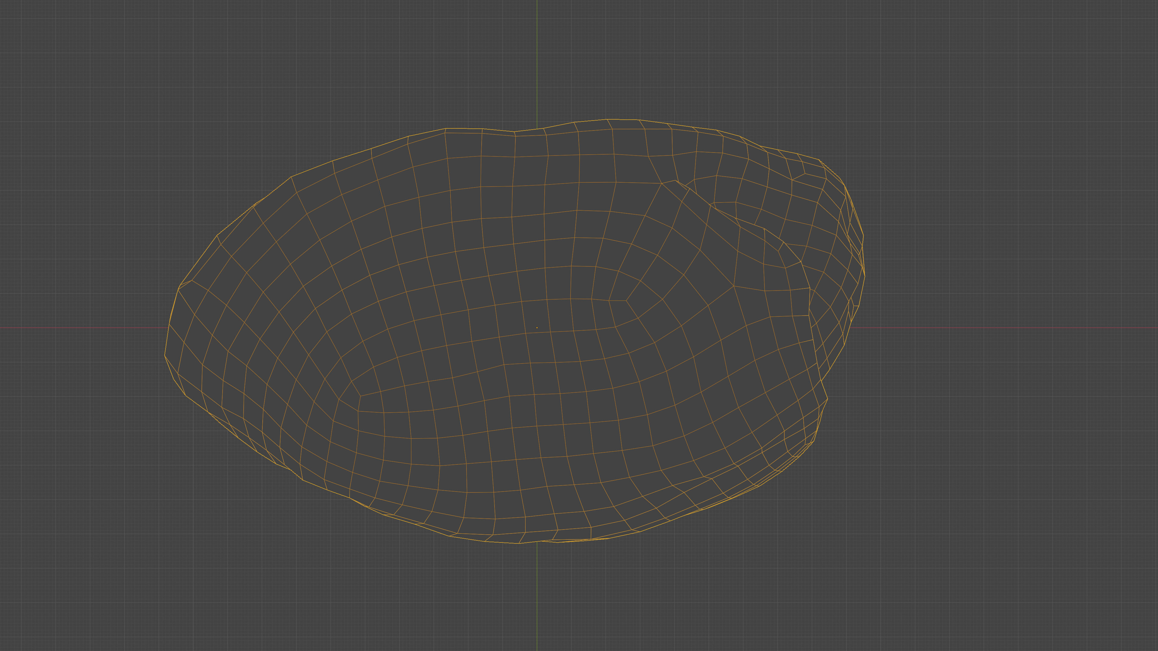 Scanned pistachio nut Low-poly 3D model_23