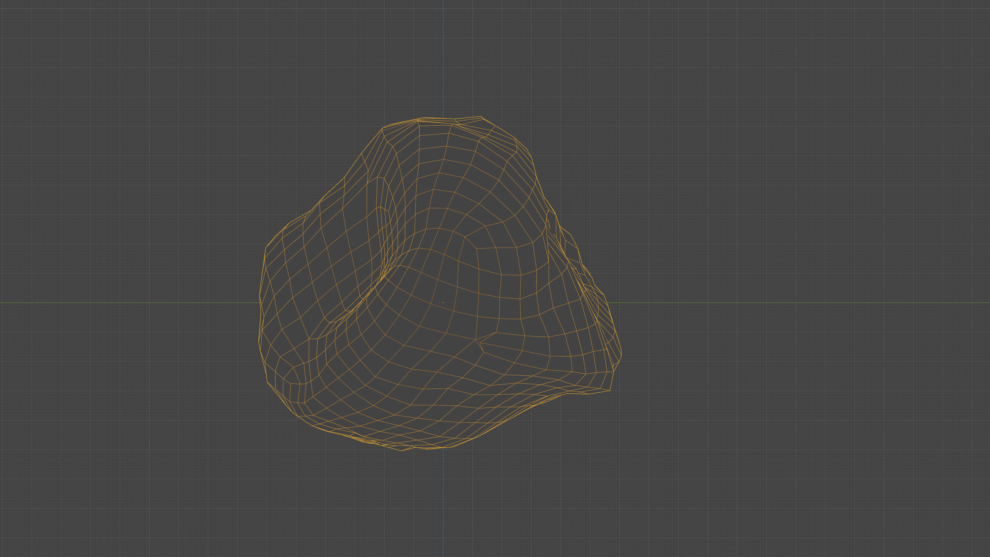 Scanned pistachio nut Low-poly 3D model_27