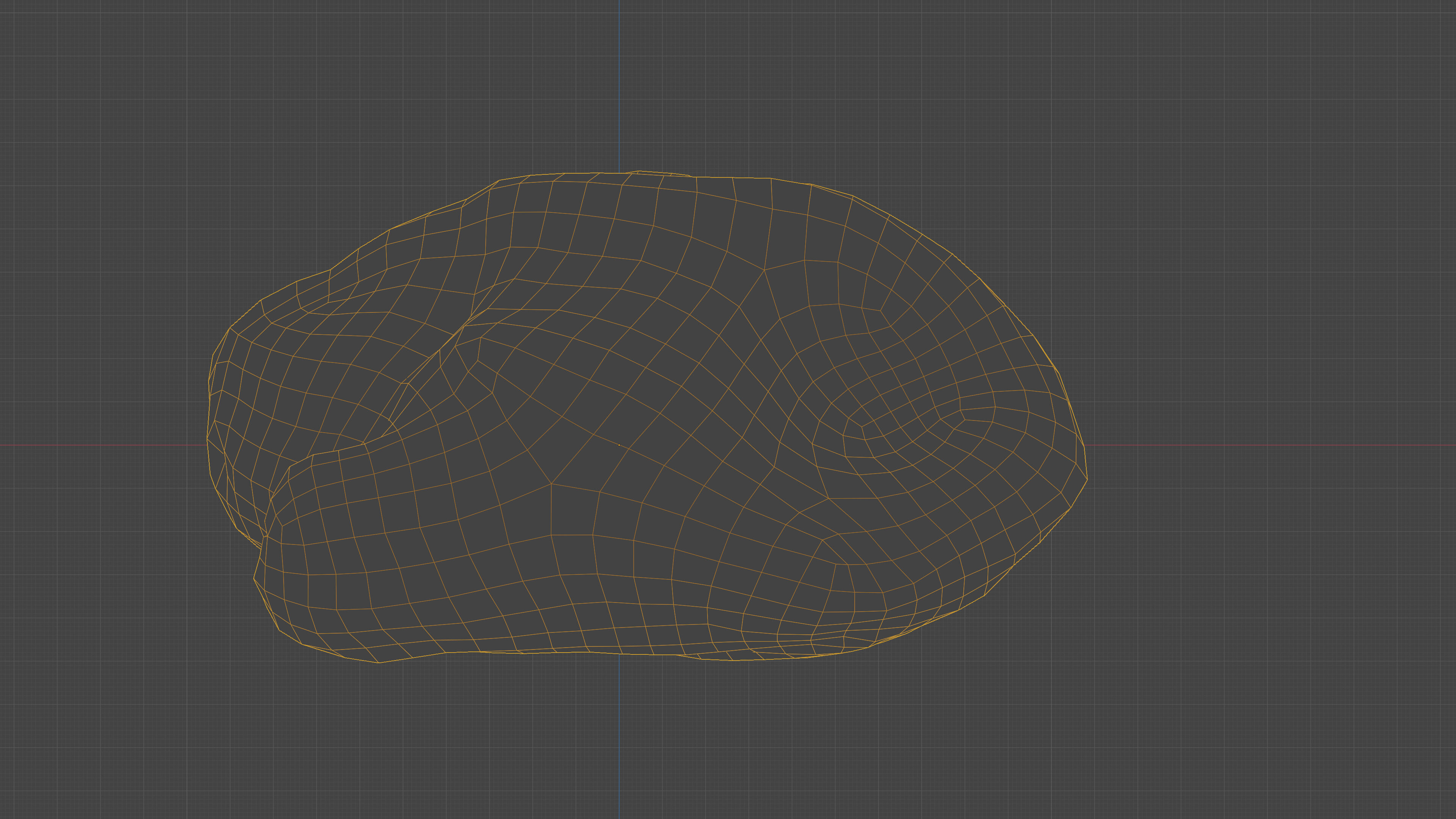 Scanned pistachio nut Low-poly 3D model_25