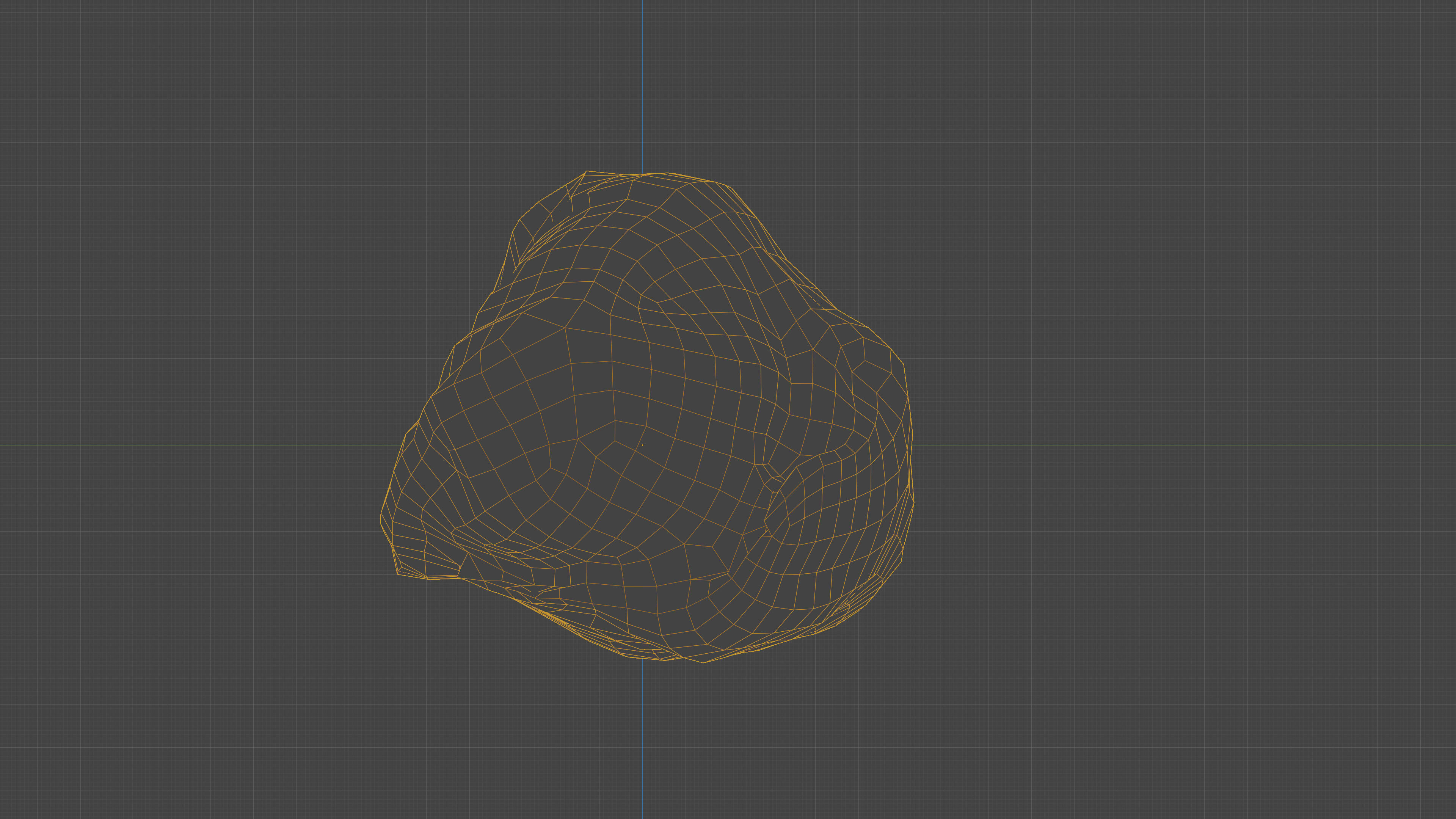 Scanned pistachio nut Low-poly 3D model_26