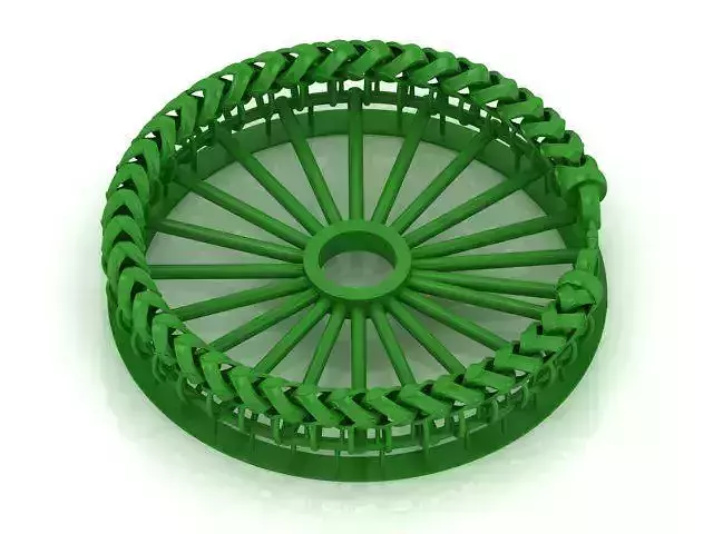 6MM Spiral Franco Cuban Bracelet ready to print  3D print model