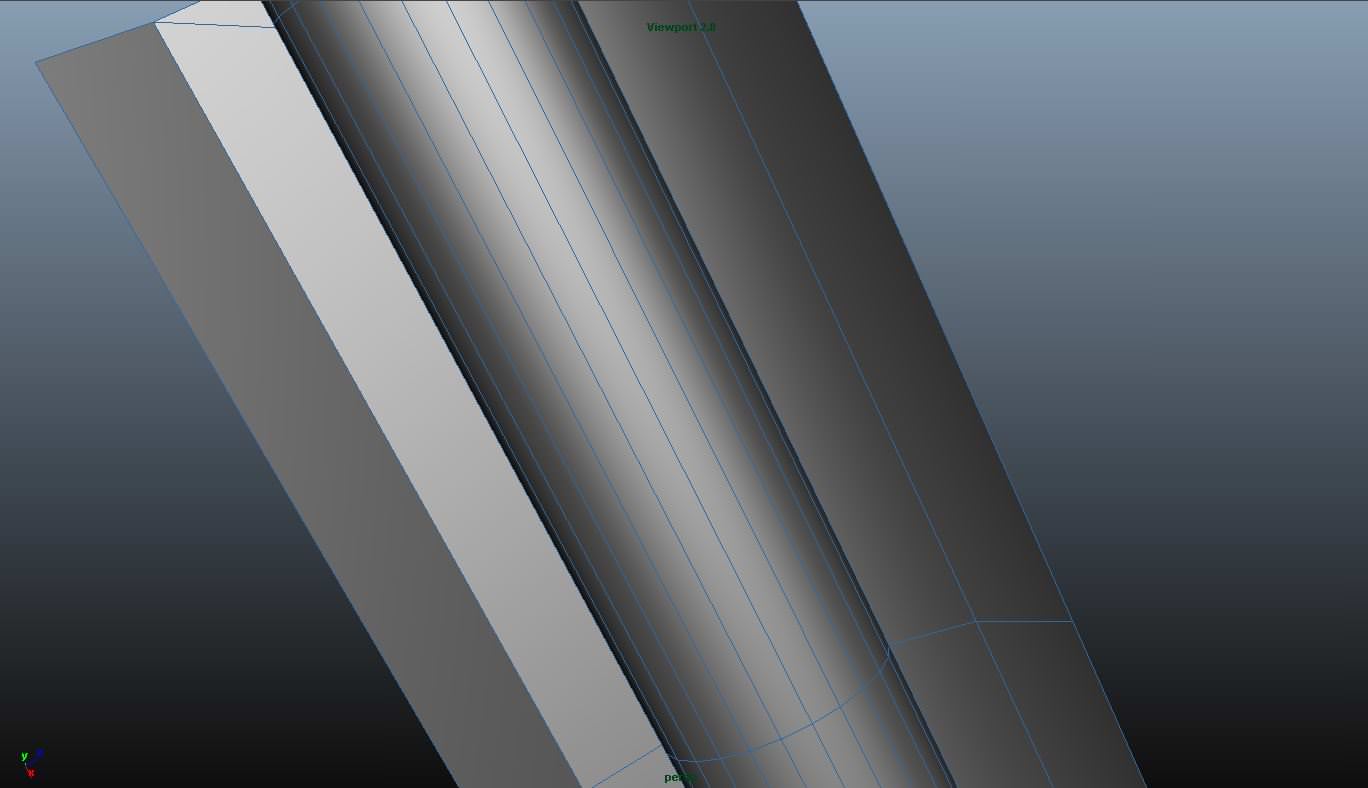 Scf-Fi Hallway 3D model_10