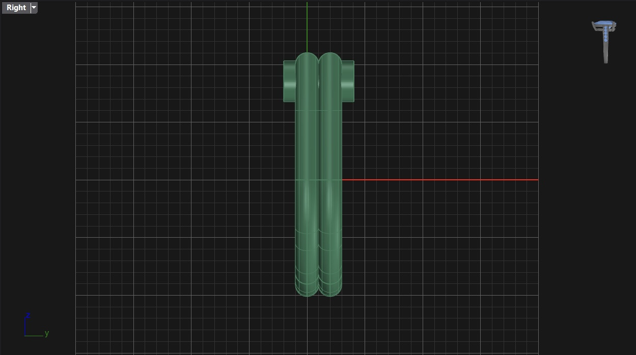 free form square ring N05 3D print model_8