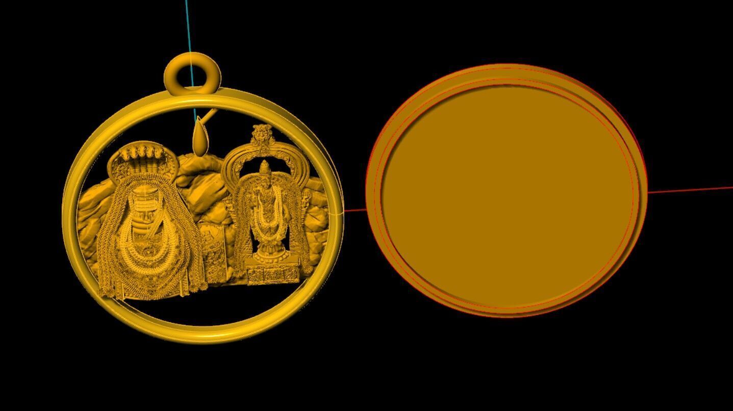 Arulmigu Arunachaleswarar siva 3D print model_3