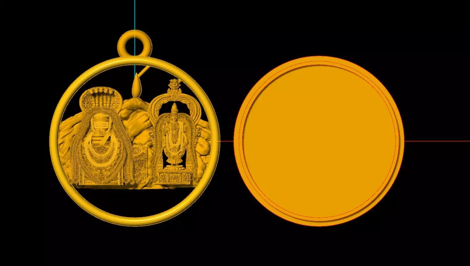 Arulmigu Arunachaleswarar siva 3D print model_0