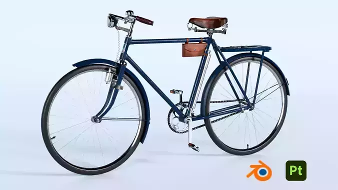 Old Soviet bicycle