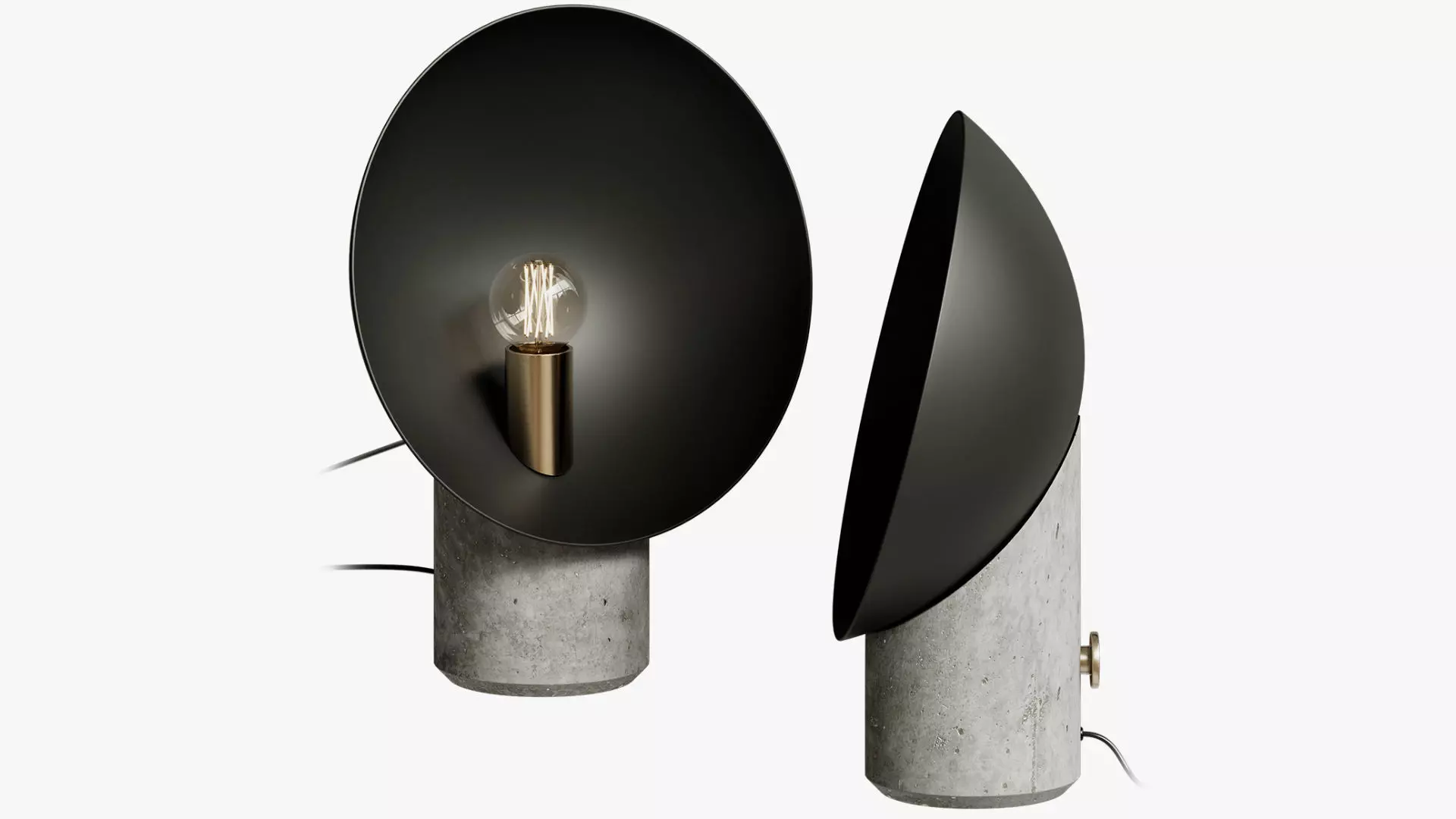Lola table lamp 3D model_0