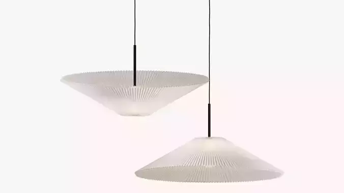 Nebra Pendant Large White - New Works