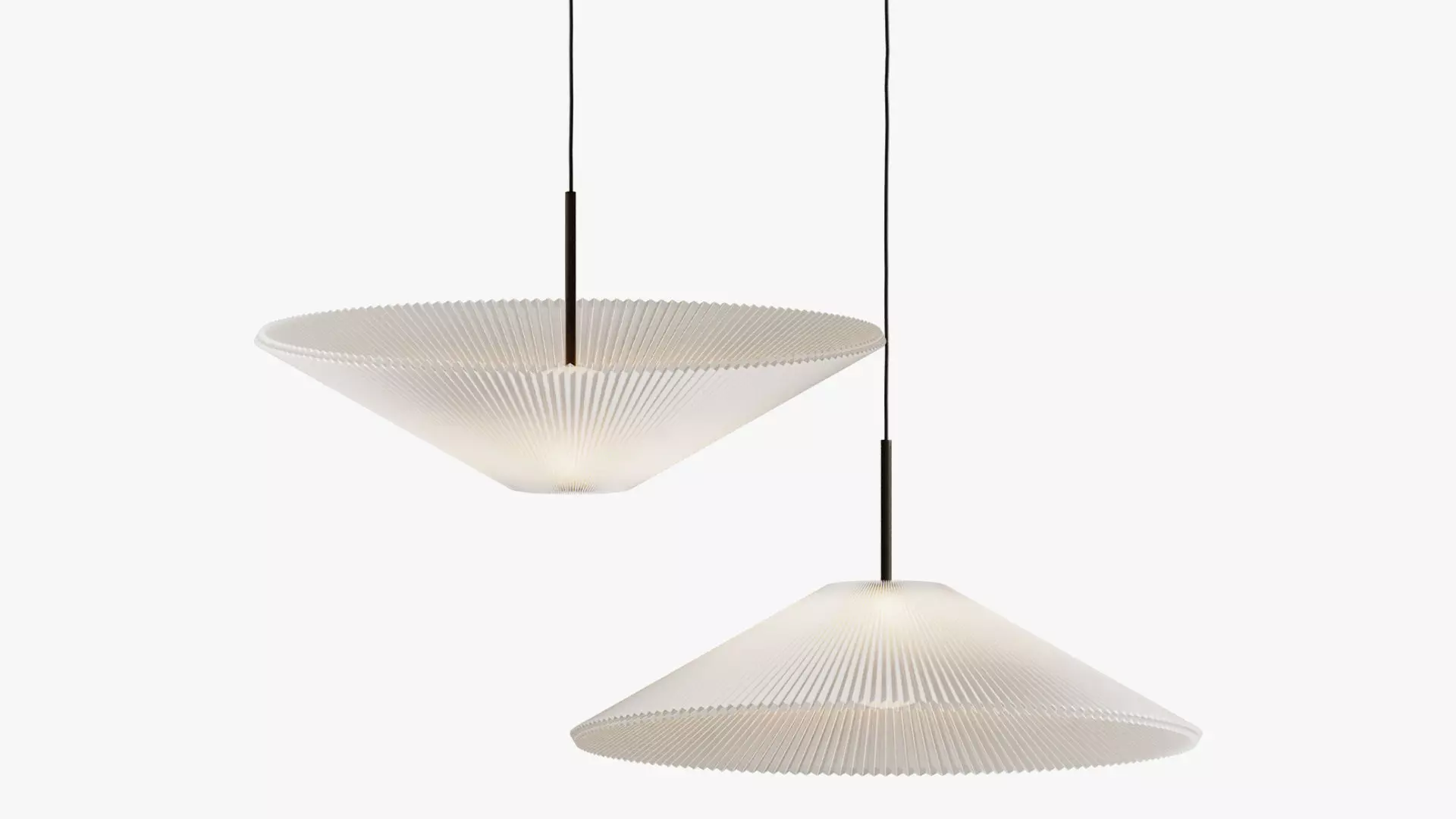 Nebra Pendant Large White - New Works 3D model_0