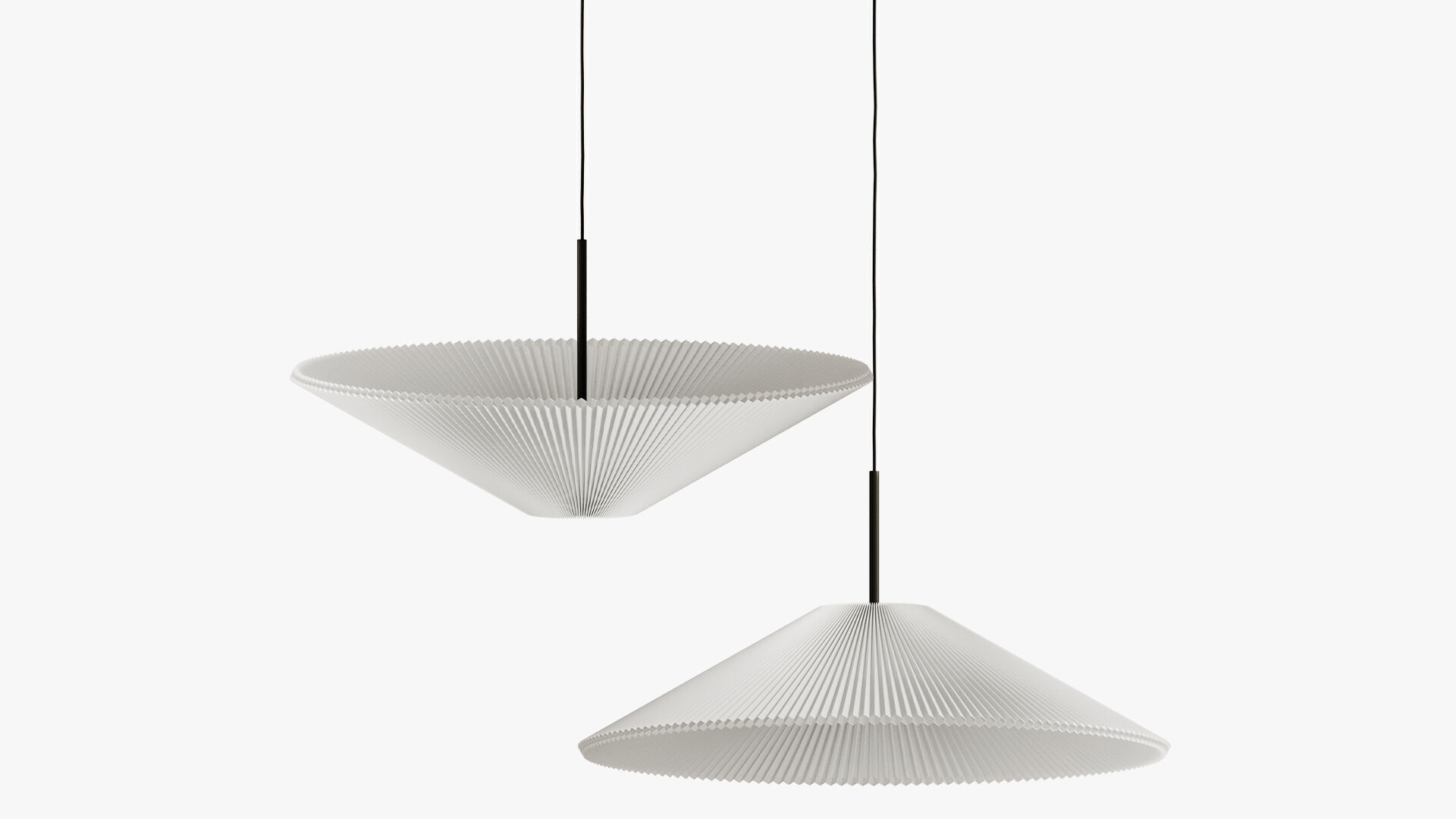 Nebra Pendant Large White - New Works 3D model_2