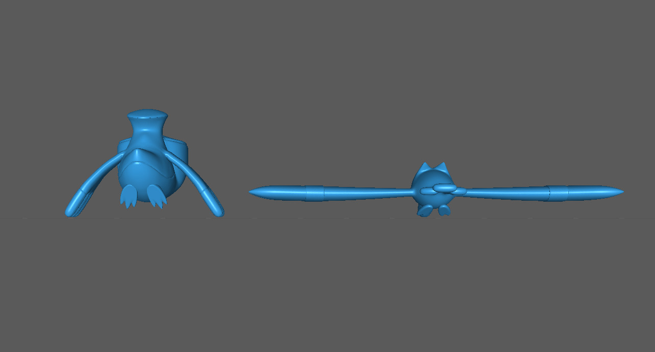 278 WINGULL 279 PELIPPER HIGH-RES POKEMON 3D print model_2
