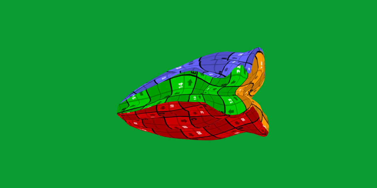 Giant Clam Mollusk Low-poly 3D model_18