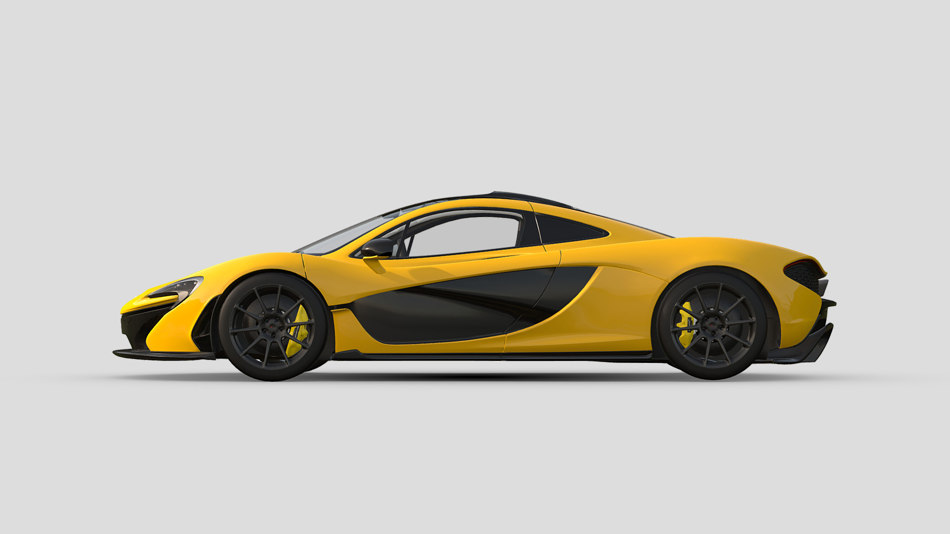 McLaren P1 3D model_2
