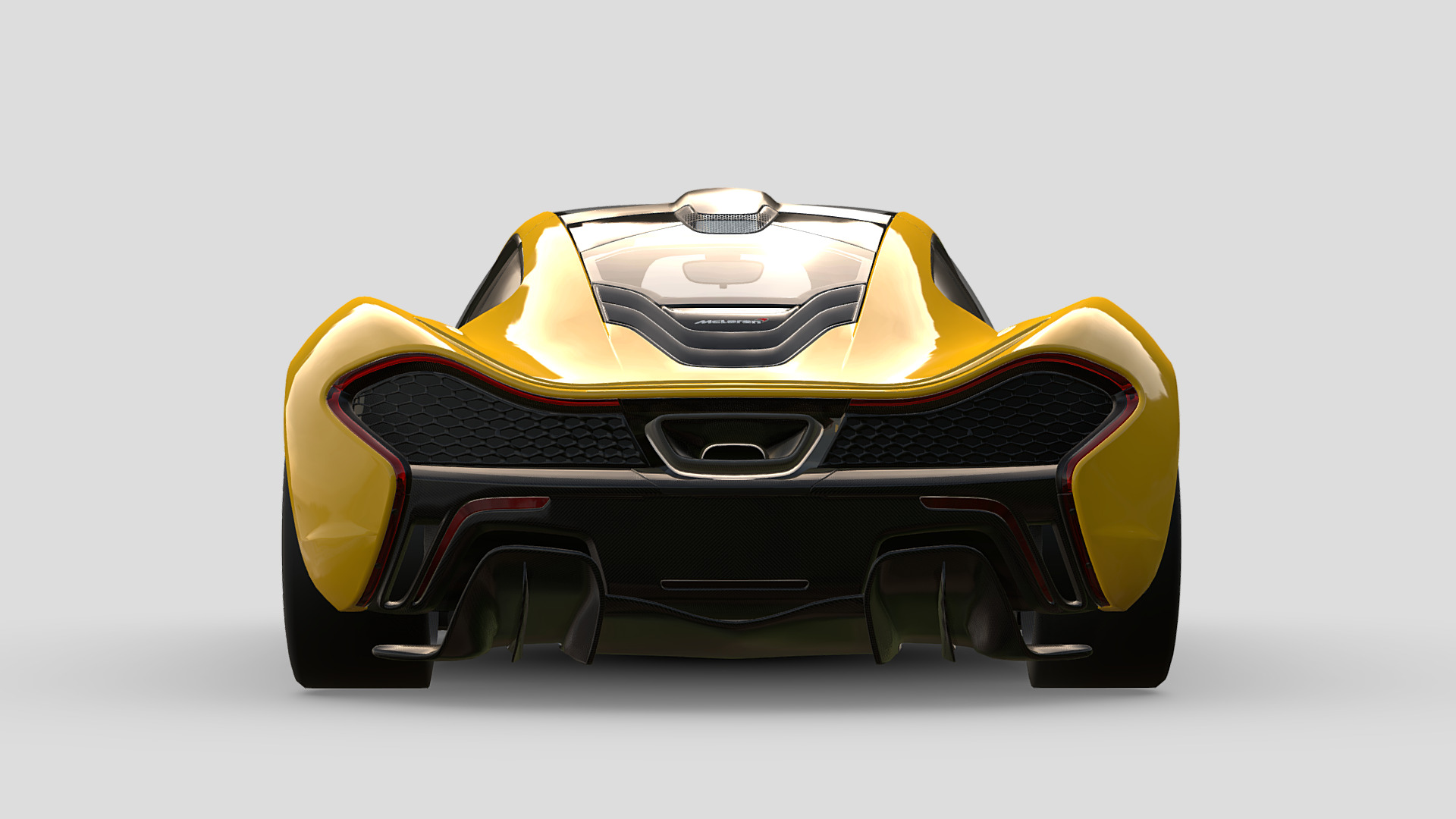 McLaren P1 3D model_4