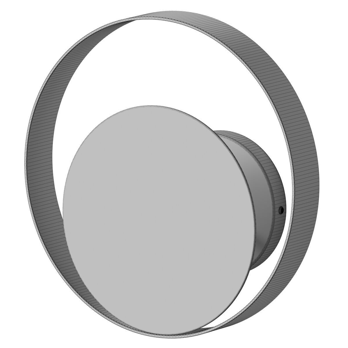 Circle Lampada da Parete - VeniceM 3D model_1