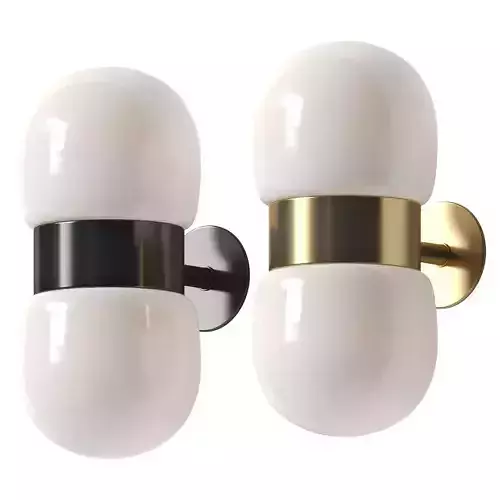 Nuvol Double wall light - Contain