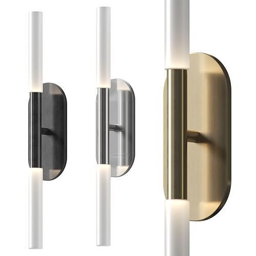 Rousseau Medium Vanity Sconce - Kelly Wearstler 3D model