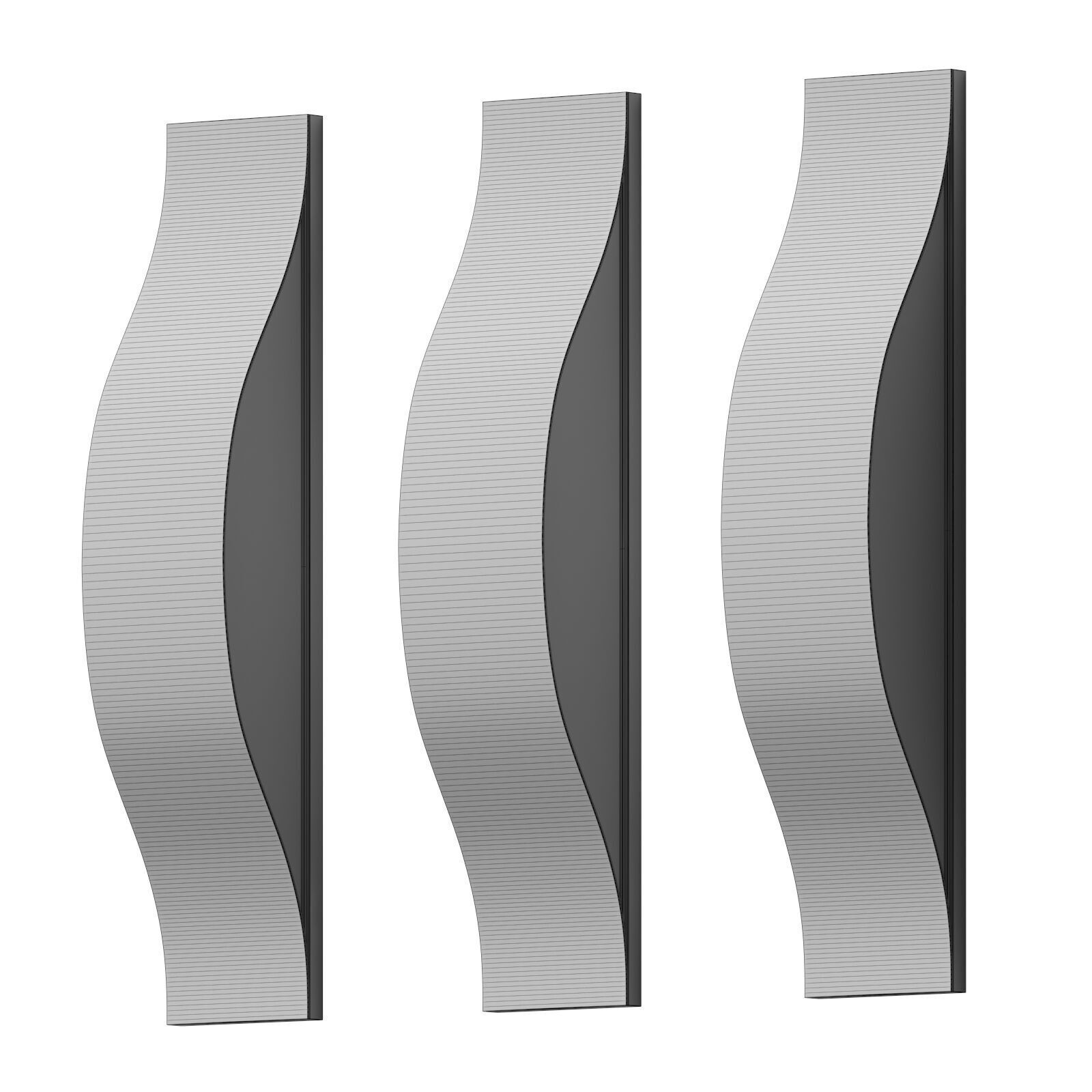 Avant Medium Linear Sconce - Kelly Wearstler 3D model_2