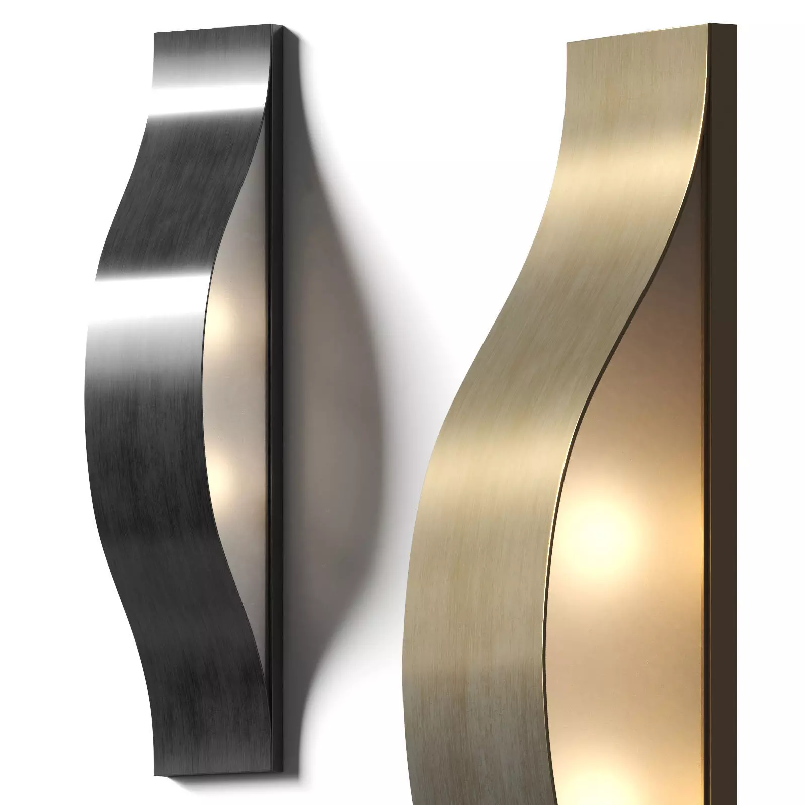 Avant Medium Linear Sconce - Kelly Wearstler 3D model_0