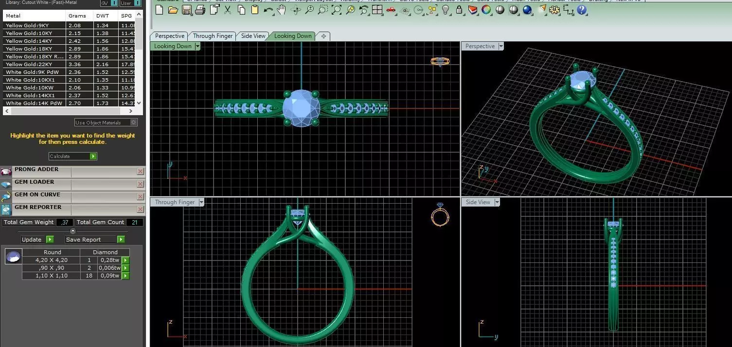 ring 111 3D print model_0