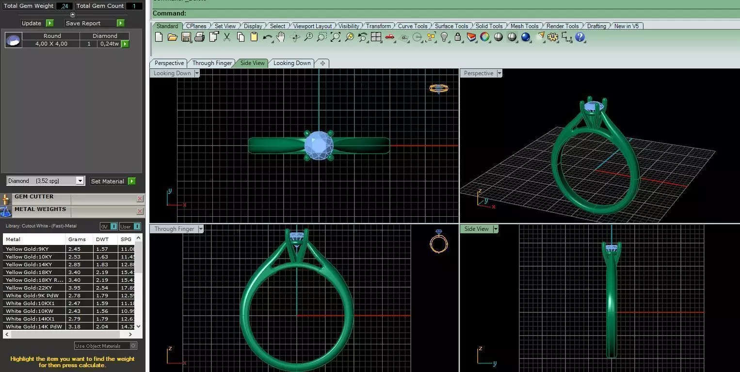 ring 107 3D print model_0