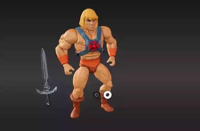 He-Man - Masters of the Universe 3D Model