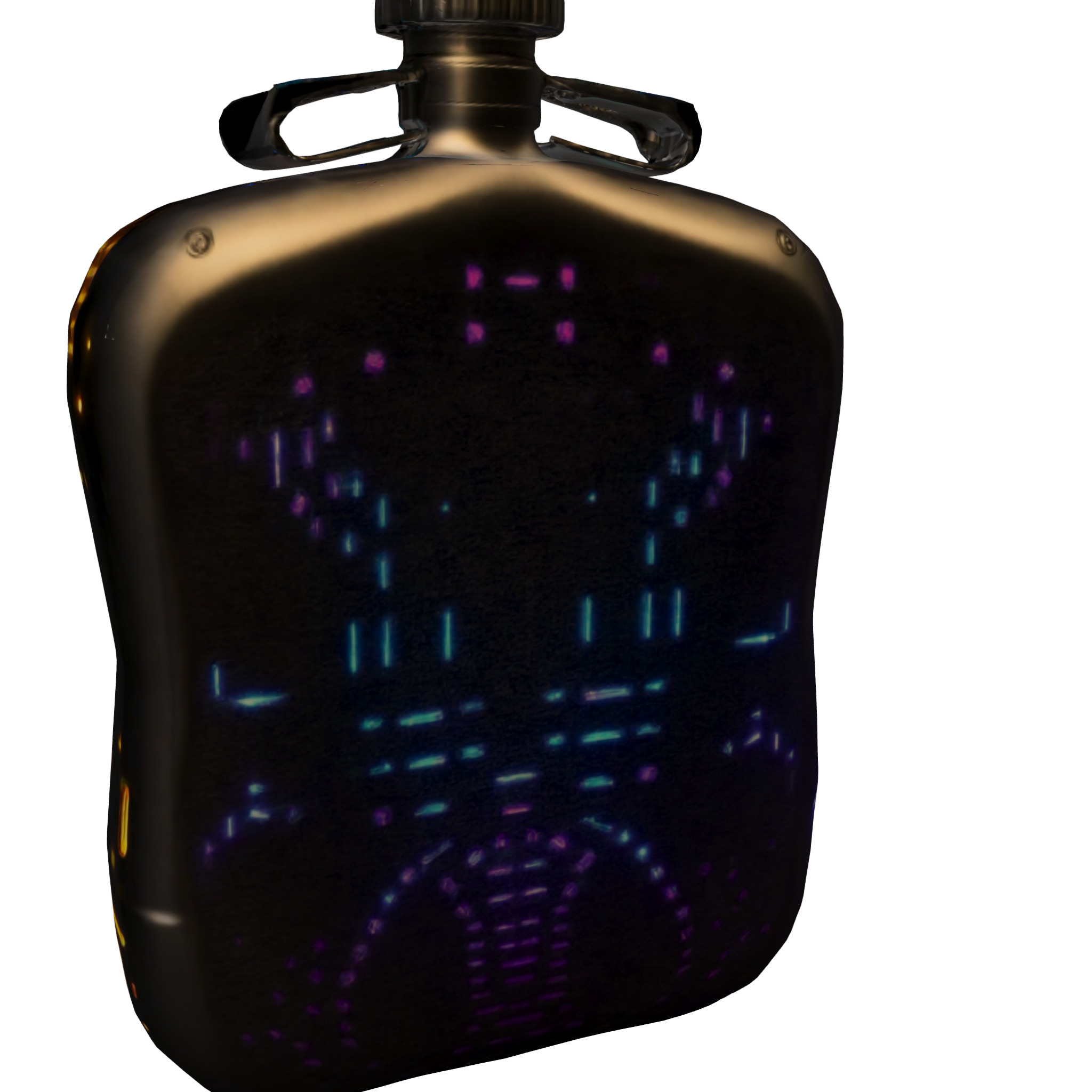Cyber Flask 3D model_4