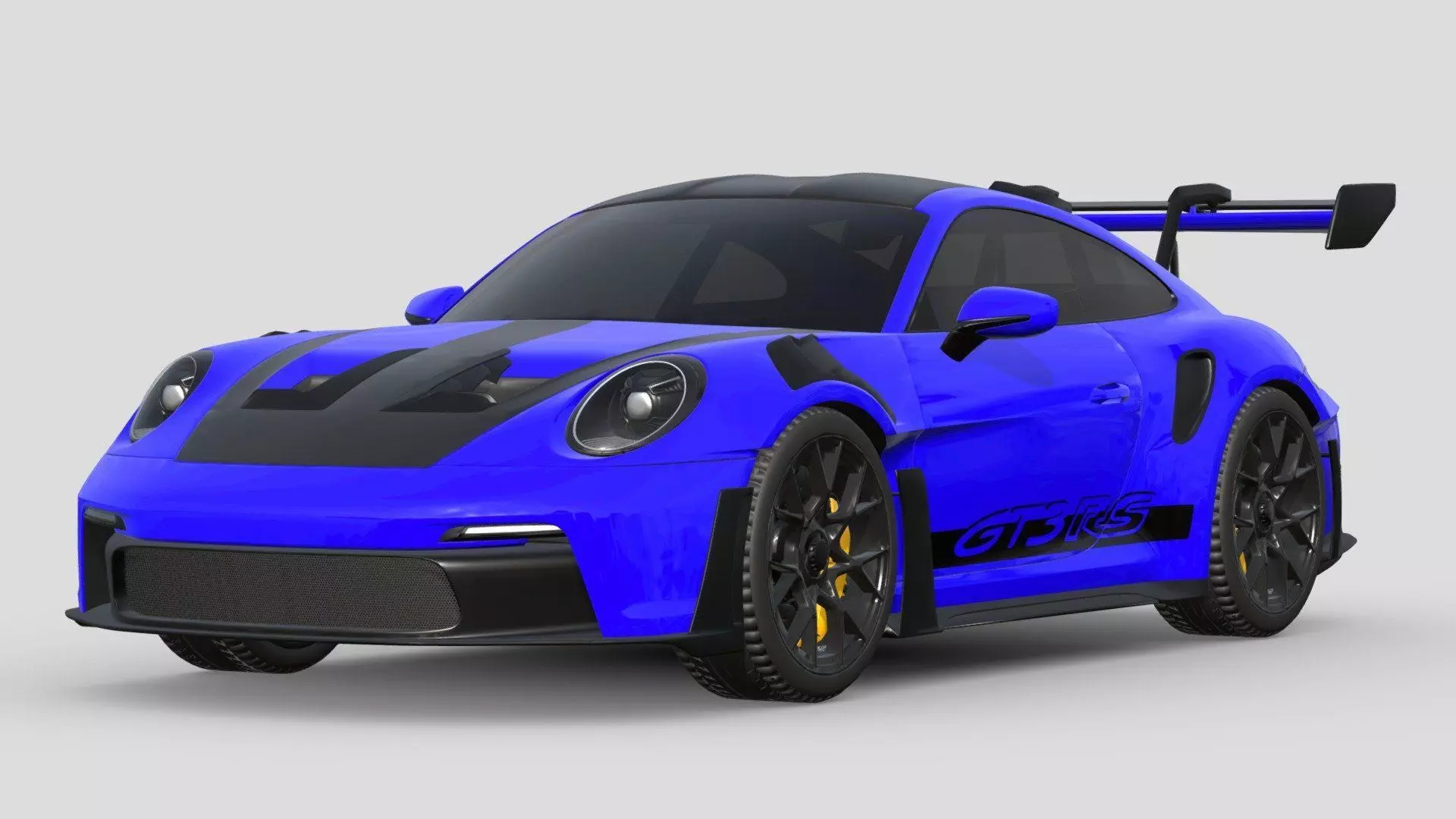 Porsche 911 GT3 RS 992 Weissach 3D model_0