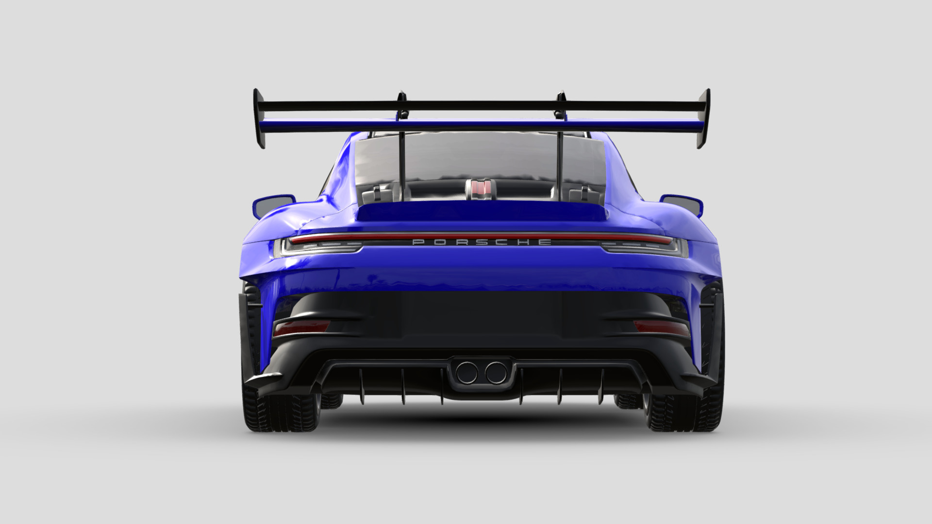 Porsche 911 GT3 RS 992 Weissach 3D model_4