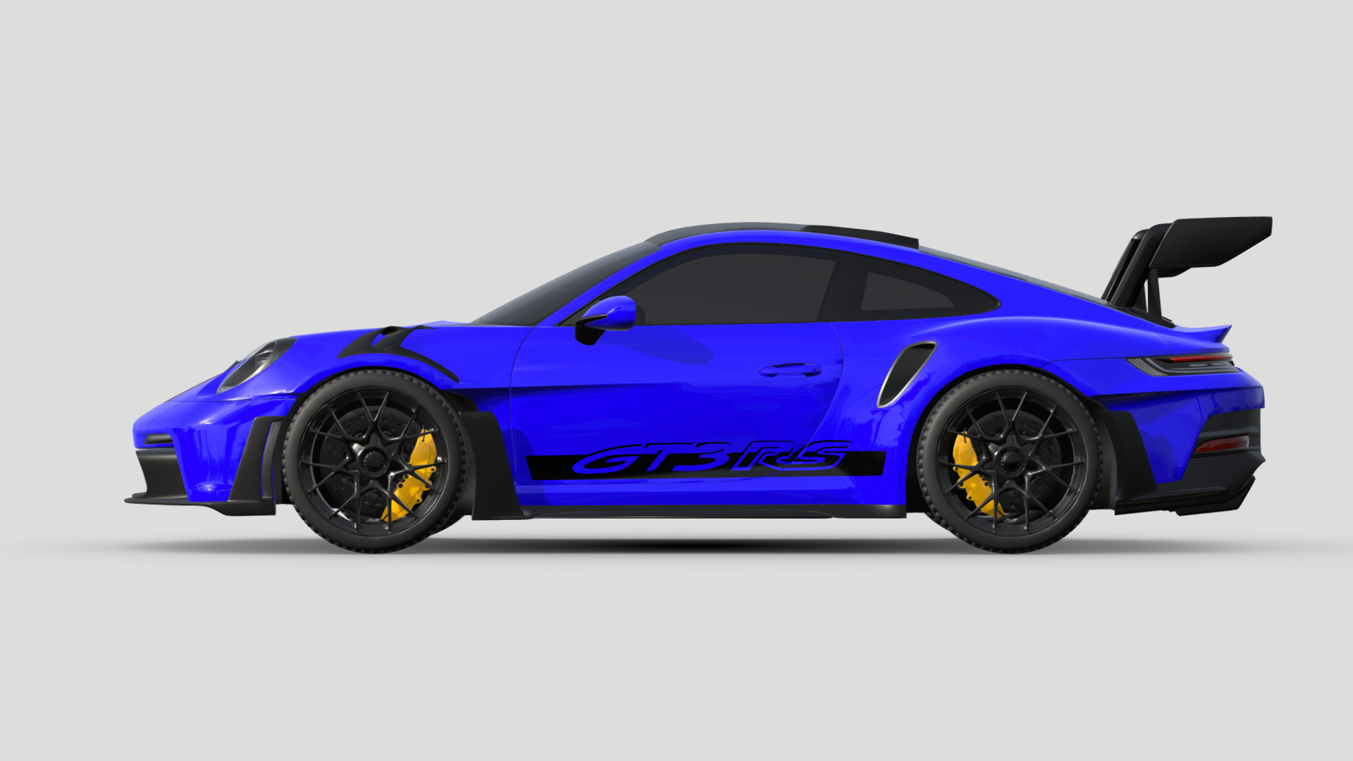 Porsche 911 GT3 RS 992 Weissach 3D model_2