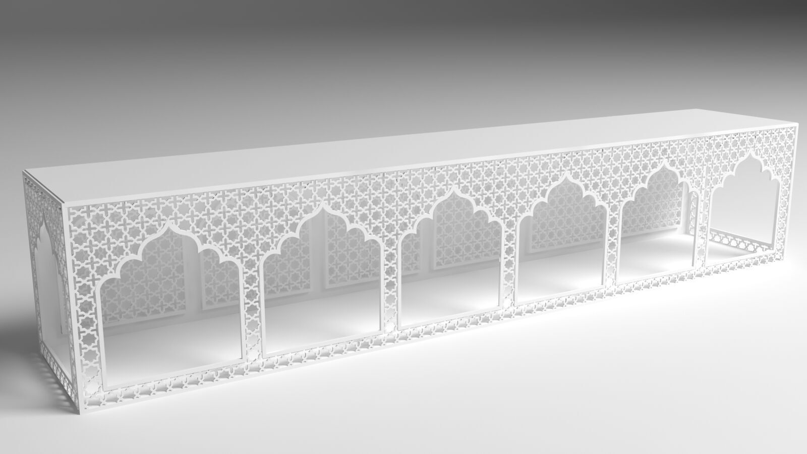 Bar Counter 3D model_5